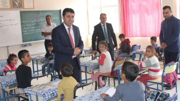 İlçe Milli Eğitim Müdürümüz Yoldurağı, Çalıdüzü ve Şenköy Köy Okullarına ziyaret etti