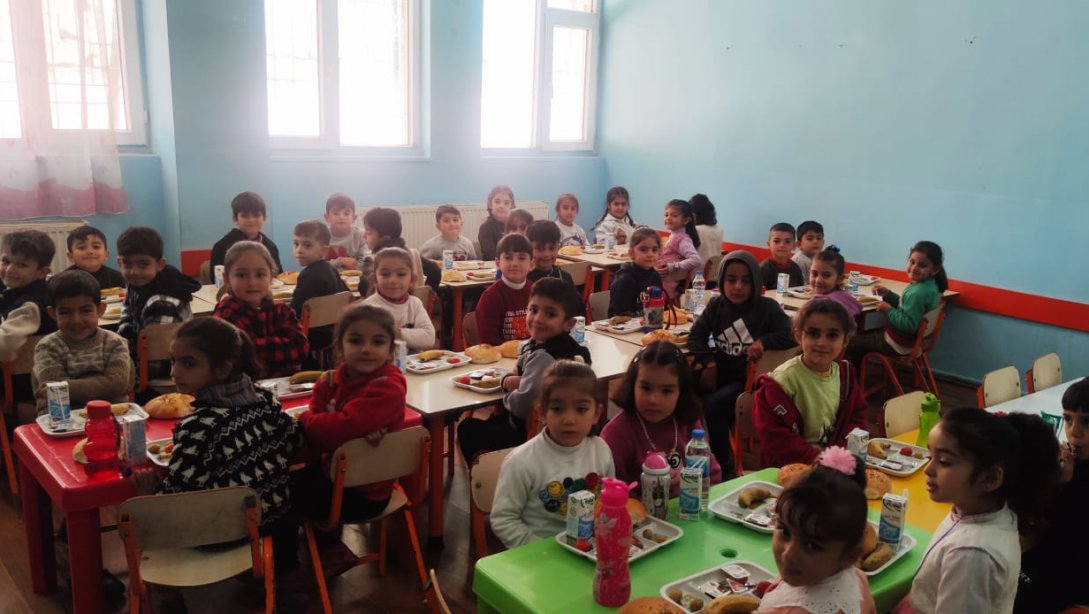 İlçemizde Tüm Okul Öncesi Eğitim Kurumlarında Beslenme Desteği Başladı