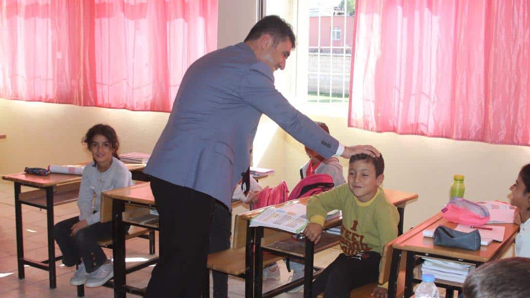 İlçe Milli Eğitim Müdürümüz Faysel POLAT, Köy Okullarını Ziyaret etti.