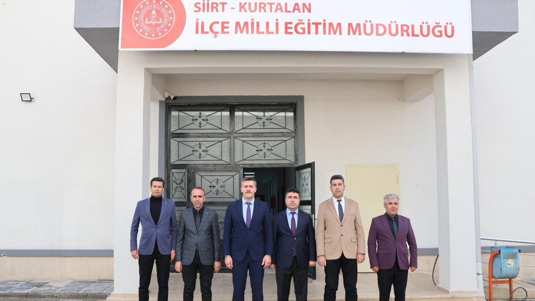 İlçe Kaymakamımız Sayın Serin'den İlçe Milli Eğitim Müdürlüğü'ne Ziyaret